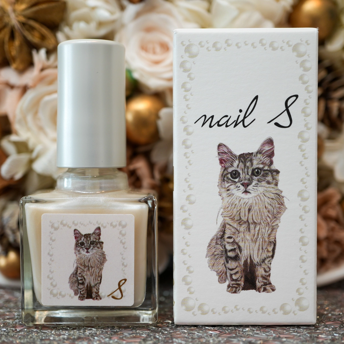 ネイルエス　pearly plate