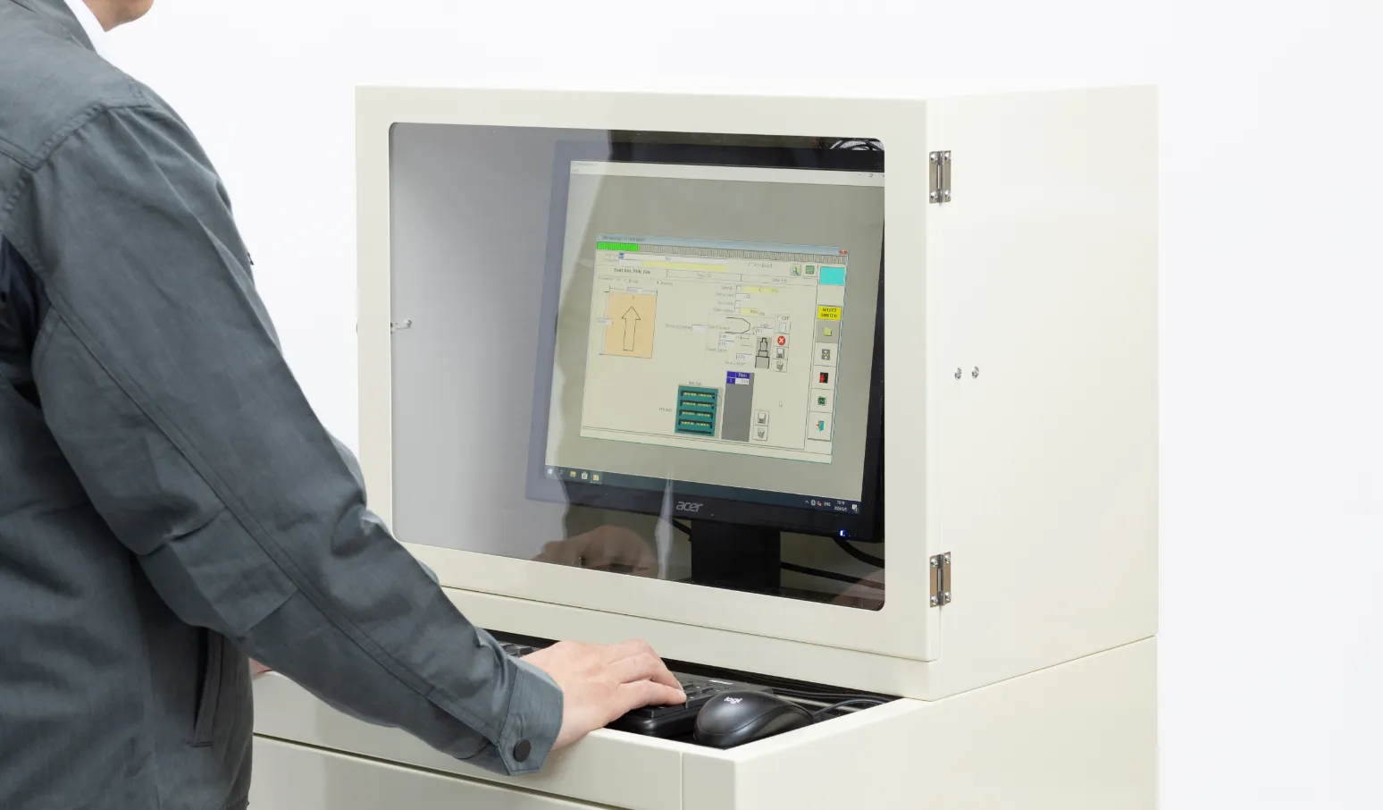 PC防塵ラック
