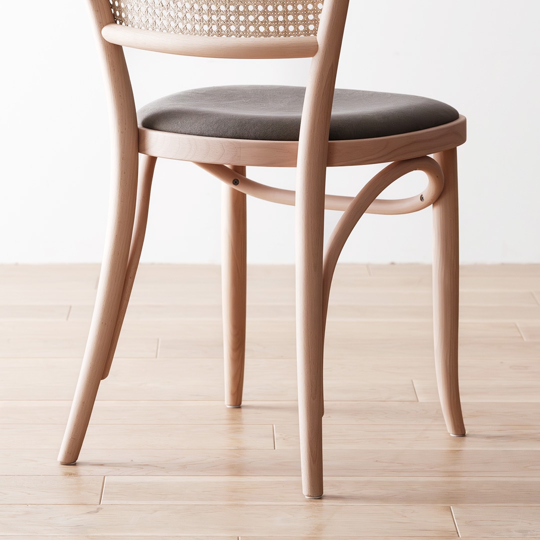 ラタンサイドチェア Z ホワイト TORCERE