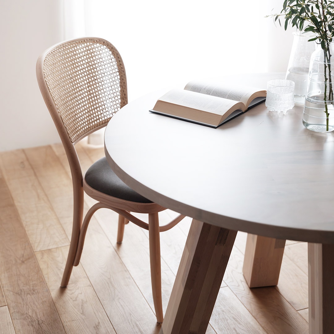 ラタンサイドチェア Z ホワイト TORCERE