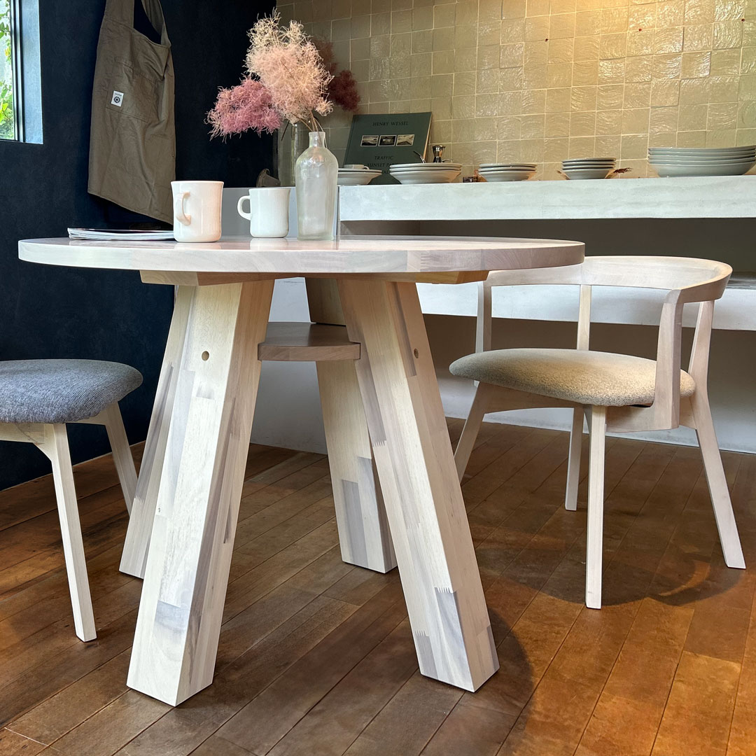 PURO サークルダイニングコーディネート ホワイト