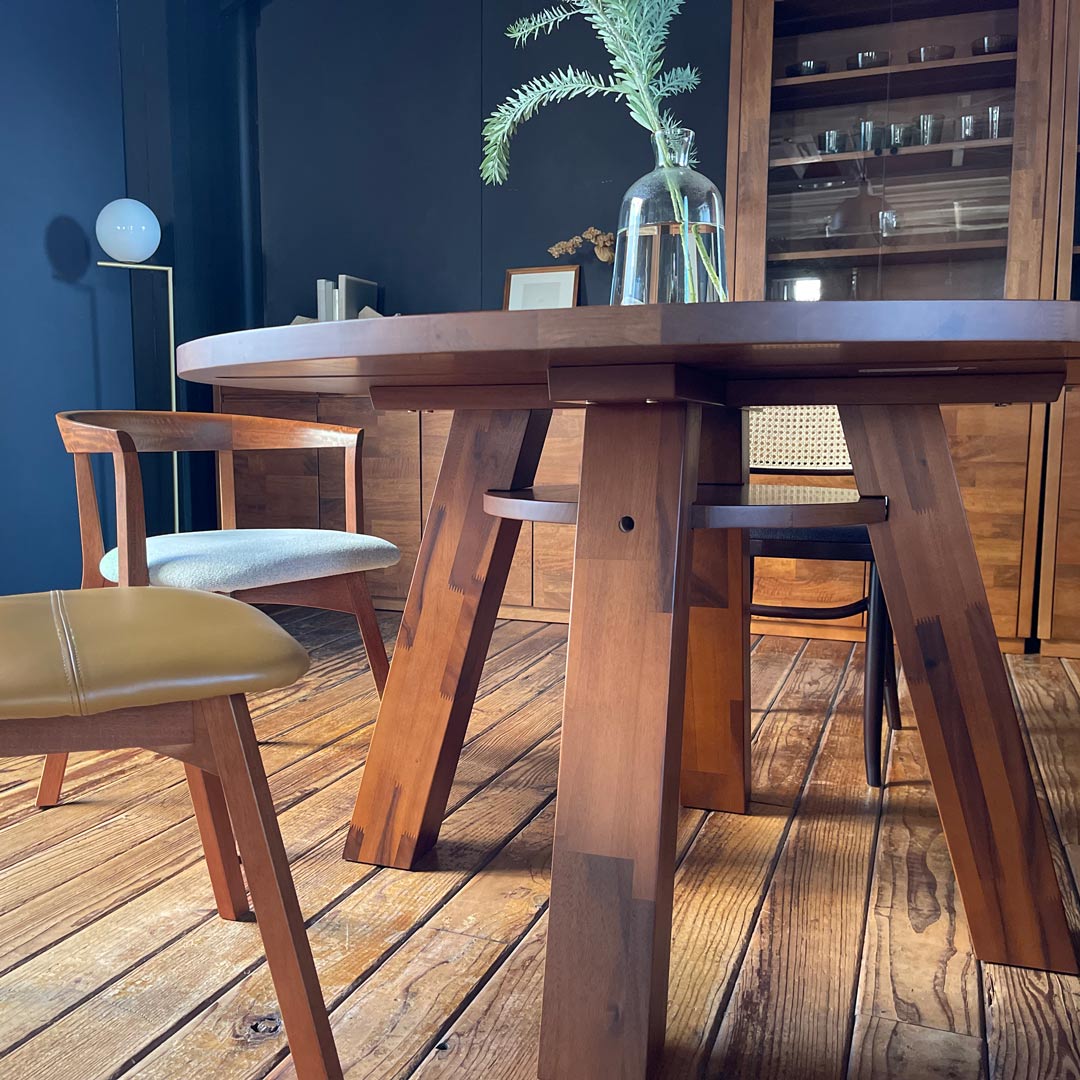 サークル ダイニングテーブル 126