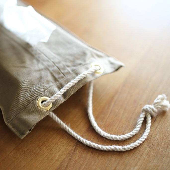 ティッシュケースロープ