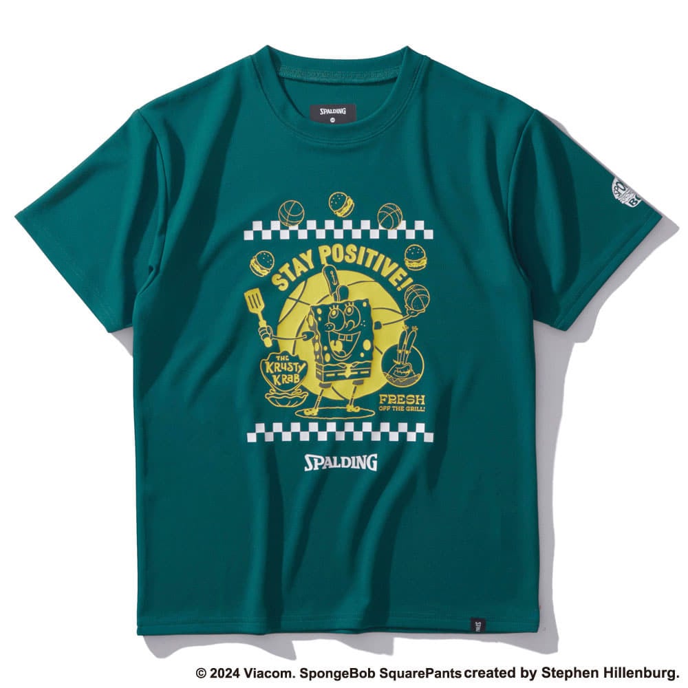 ジュニアTシャツ スポンジ・ボブ フレッシュ オフ ザ グリル SJT24166S