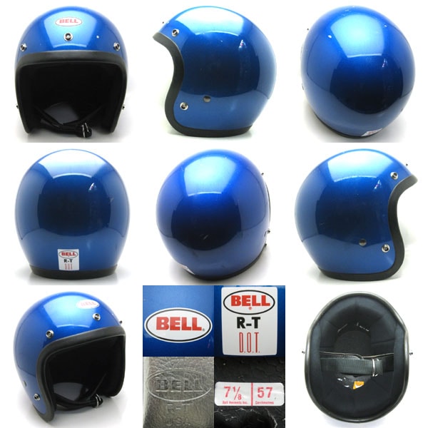 カフェレーサーBELL R-T ビンテージヘルメット