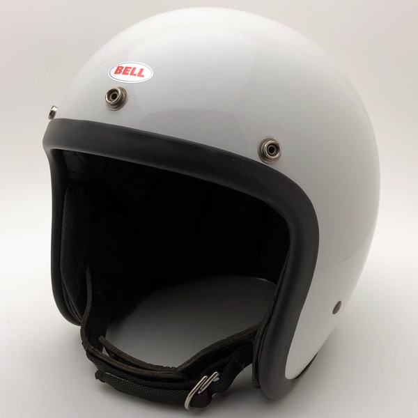 種類ジェットヘルメットU102302 BELL ベル　ヴィンテージ　60s 銀ベル　ダブルストラップ