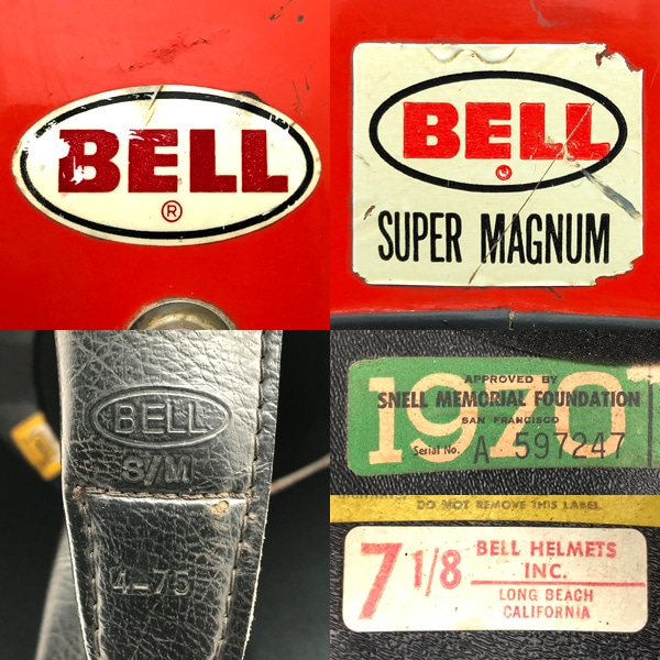 BELL SUPER MAGNUM 初期型 ORANGE 57cm | SPEED ADDICT