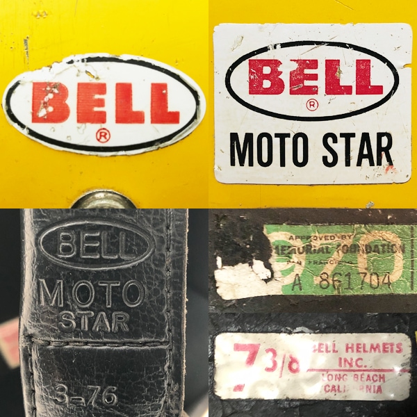 BELL MOTO STAR YELLOW 59cm | SPEED ADDICT