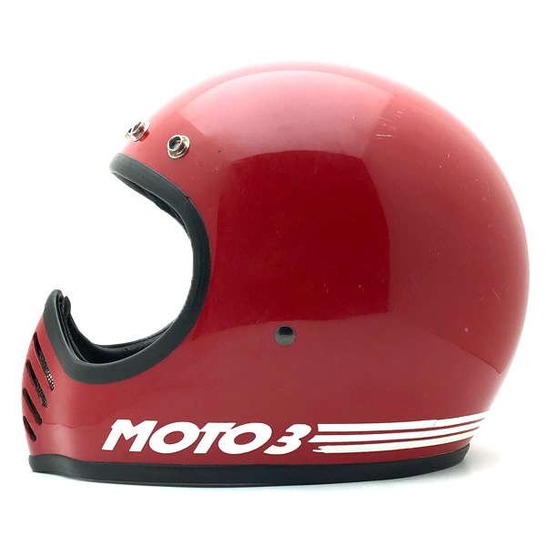 特価注文BELL 初期MOTO3 Mサイズ　ビンテージ　赤のバイクとコーディネート出来ます Mサイズ