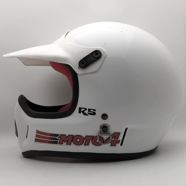 純正バイザー付 BELL MOTO4 WHITE 57cm | SPEED ADDICT