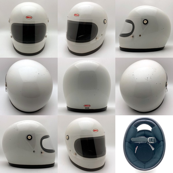 BHVシールド付 BELL STAR WHITE 57cm | SPEED ADDICT