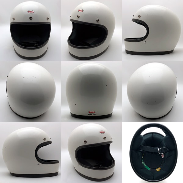 BELL ジェットヘルメット 当時物 ぞくへる ホワイト BELL STAR 120 WHITE 57cm | SPEED ADDICT