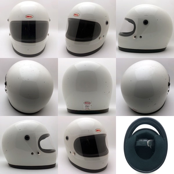 BHVシールド付 BELL STAR II WHITE 58cm | SPEED ADDICT
