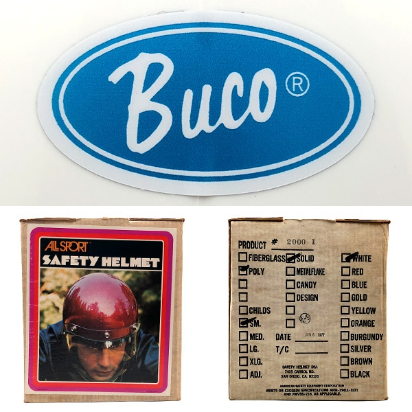 12/31～1/3休業】Dead Stock 新品 箱付 BUCO ENDURO WHITE 56cm