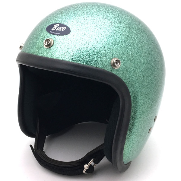 Dead Stock 新品 60's Wストラップ BUCO INTERNATIONAL 初期型 GREEN METALFLAKE  58cm-SPEED ADDICT