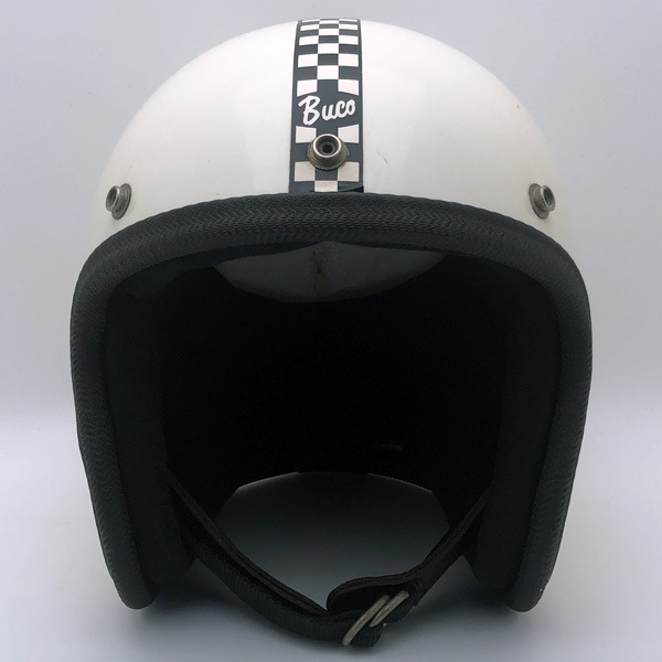 BUCO ENDURO CHECKER WHITE 59cm | SPEED ADDICT