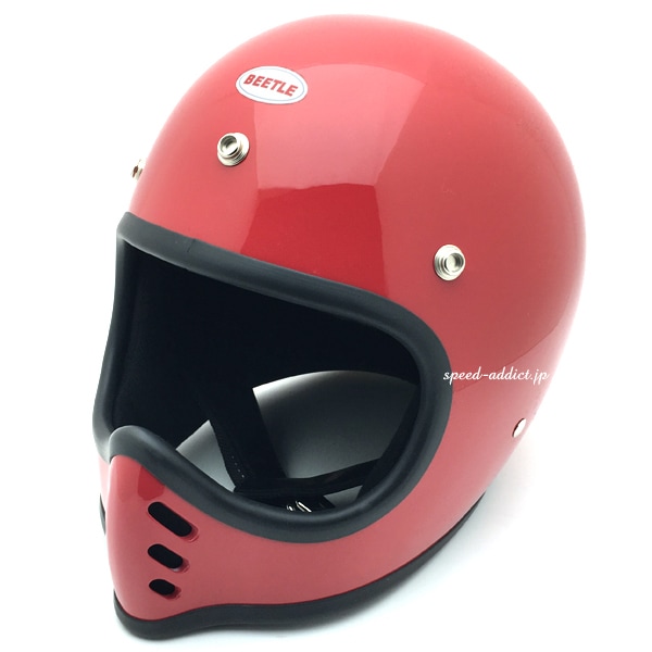 オーシャンビートル MTX オフロードヘルメット 赤 L/bellmoto3