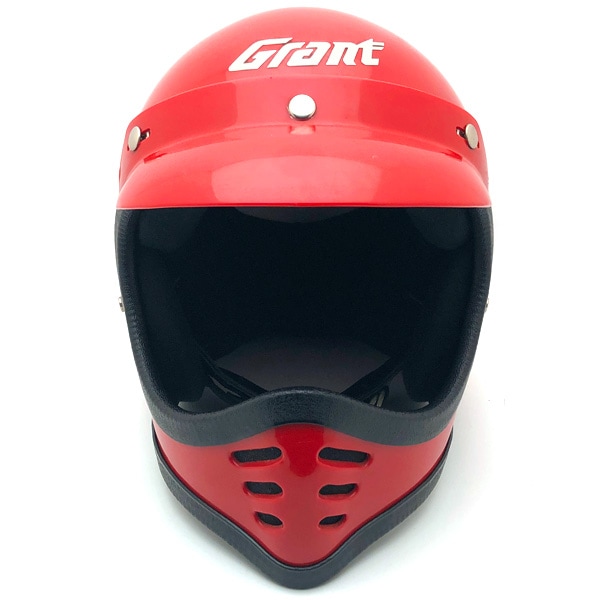 純正バイザー付 GRANT MOTO RED 56cm | SPEED ADDICT
