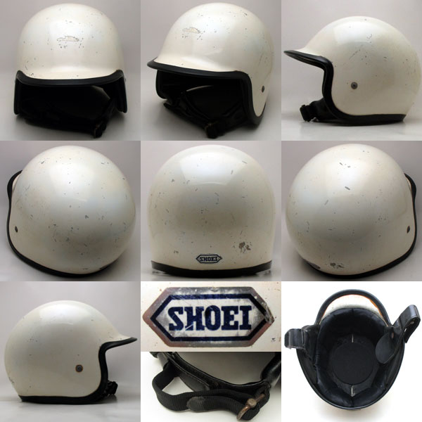 SHOEI 60年代ヘルメット傷汚れ等あります