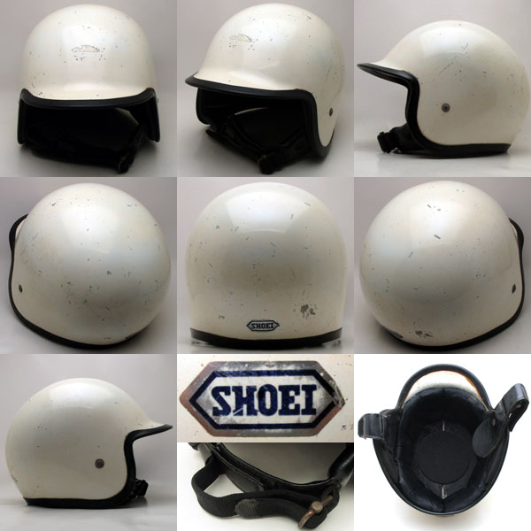 60's Wストラップ SHOEI ひさし付 WHITE 60cm-SPEED ADDICT