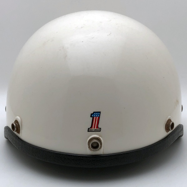 70s Harley-Davidson ビンテージ ヘルメット モデルC HARLEY-DAVIDSON MODEL-C WHITE 59cm | SPEED ADDICT