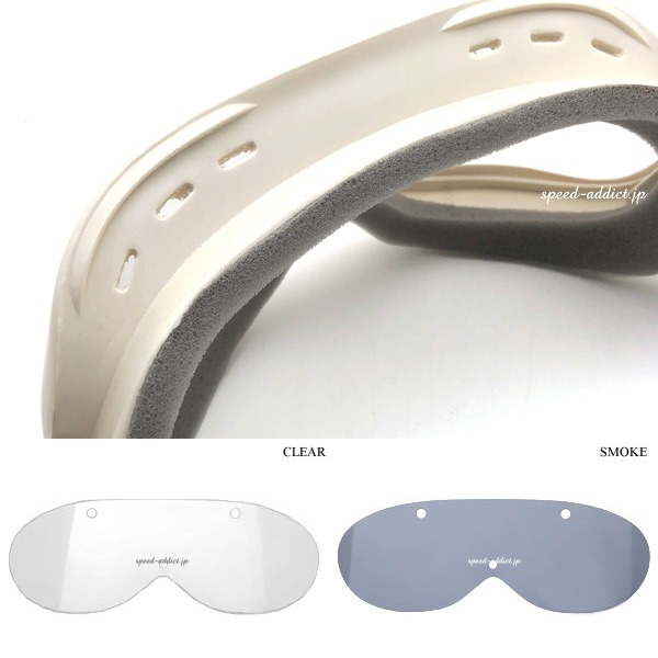 GREASER 60's VINTAGE GOGGLE LEATHER MODEL