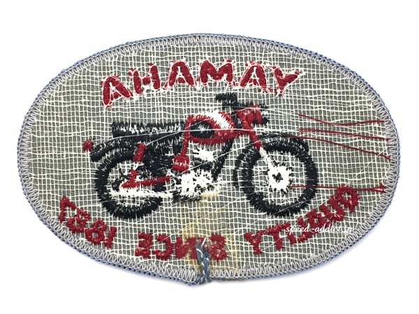 70's VINTAGE YAMAHA QUALITY SINCE 1887 WAPPEN（70sヤマハワッペン）-SPEED ADDICT