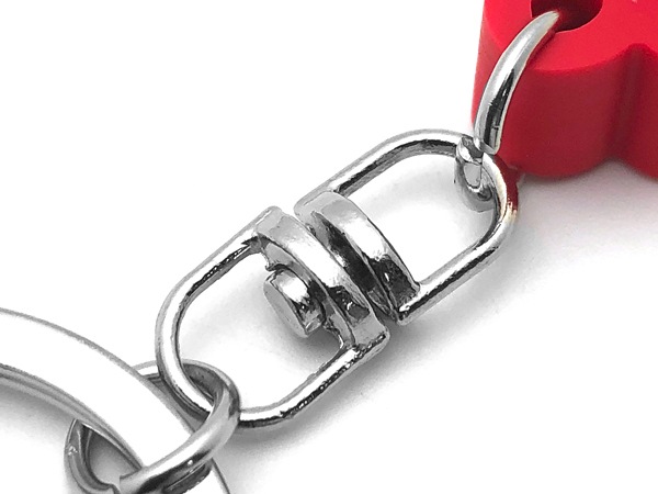 オートバイ デカ厚ラバーキーホルダー（オートバイ RUBBER KEY HOLDER