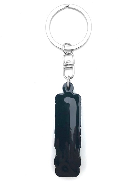交通安全 デカ厚ラバーキーホルダー（交通安全 RUBBER KEY HOLDER