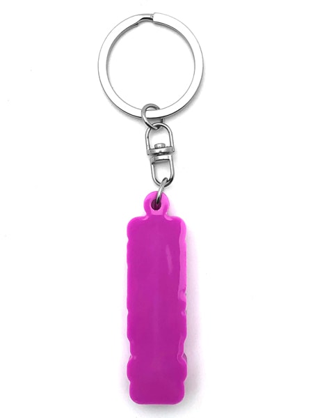 交通安全 デカ厚ラバーキーホルダー（交通安全 RUBBER KEY HOLDER