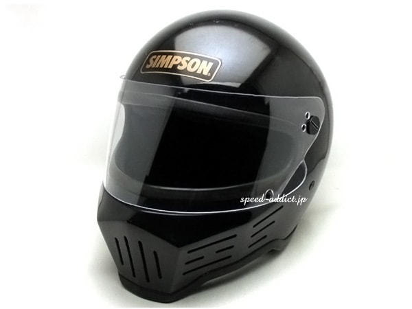 BOB HEATH VISORS SIMPSON M32,M62  SHIELD（ボブヒースバイザーシンプソンM32,M62シールド）CLEAR-SPEED ADDICT