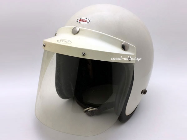 VINTAGE BELL 520 SHIELD VISOR（ビンテージベル520シールドバイザー）CLEAR-SPEED ADDICT