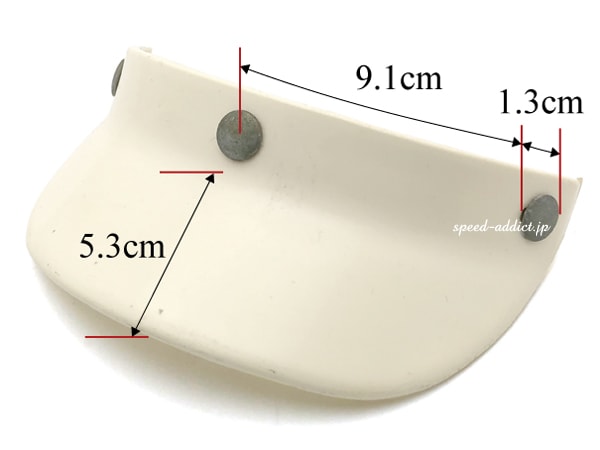 buco ブコバイザー 60's VINTAGE BUCO VISOR（60sビンテージブコバイザー）WHITE | SPEED