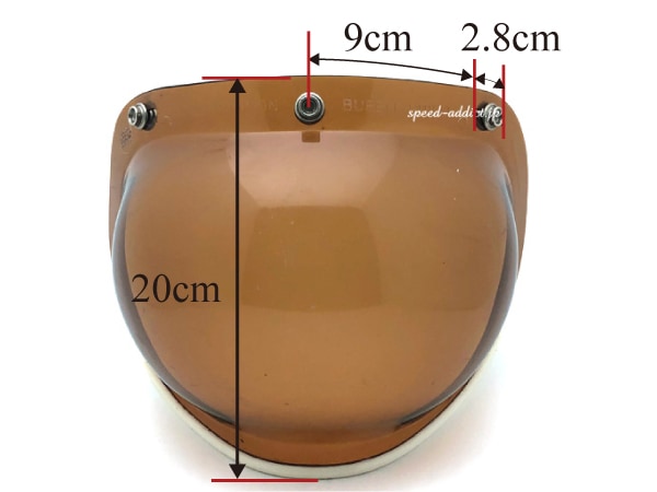 70's VINTAGE PAULSON MODEL 158 TRIM BUBBLE SHIELD（70sビンテージ