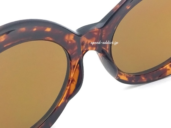 【色: レッド】70's DESIGN OVAL SUNGLASS(デザインオー