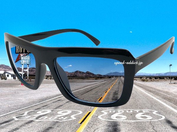 POLARIZED SQUARE TEARDROP SUNGLASS（偏光スクエアティアドロップ