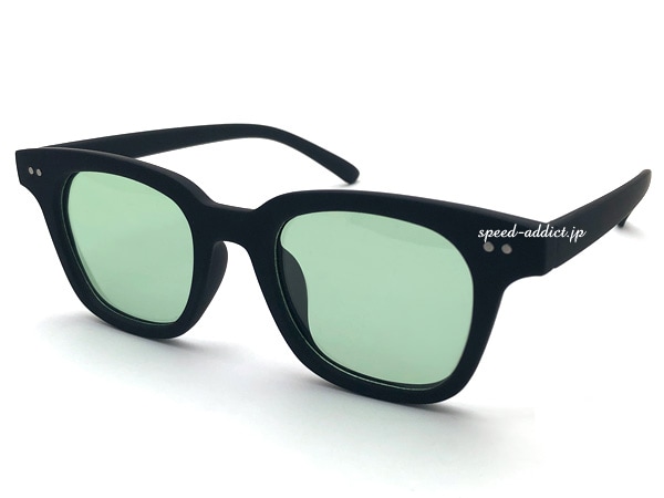 POLARIZED WELLINGTON RUBBER FRAME SUNGLASS（偏光ウェリントンラバー