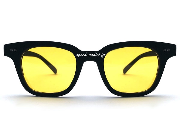 POLARIZED WELLINGTON RUBBER FRAME SUNGLASS（偏光ウェリントンラバー