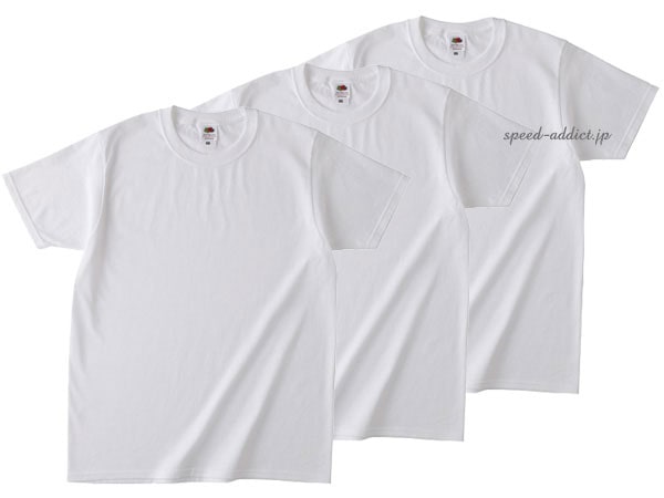 FRUIT OF THE LOOM 日本人向け仕様 T-shirt 3pc SET（フルーツオブザ