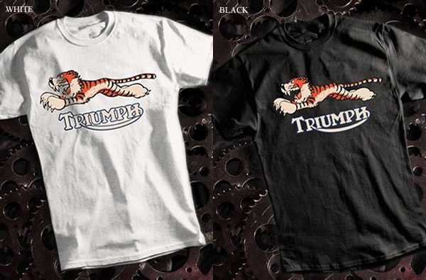 METRO RACING TRIUMPH TIGER T-shirt（メトロレーシングトライアンフ 