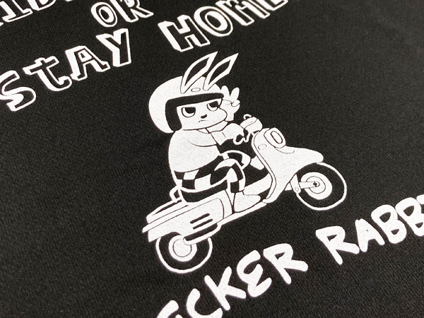 �ɥ饤�ʵۿ�®���� CHECKER RABBIT T-shirt�ʥ����å�����ӥå�T����ġ�
