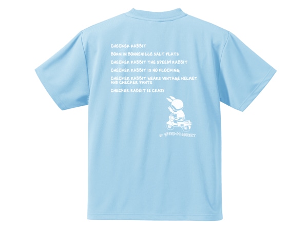 �ɥ饤�ʵۿ�®���� CHECKER RABBIT T-shirt�ʥ����å�����ӥå�T����ġ�