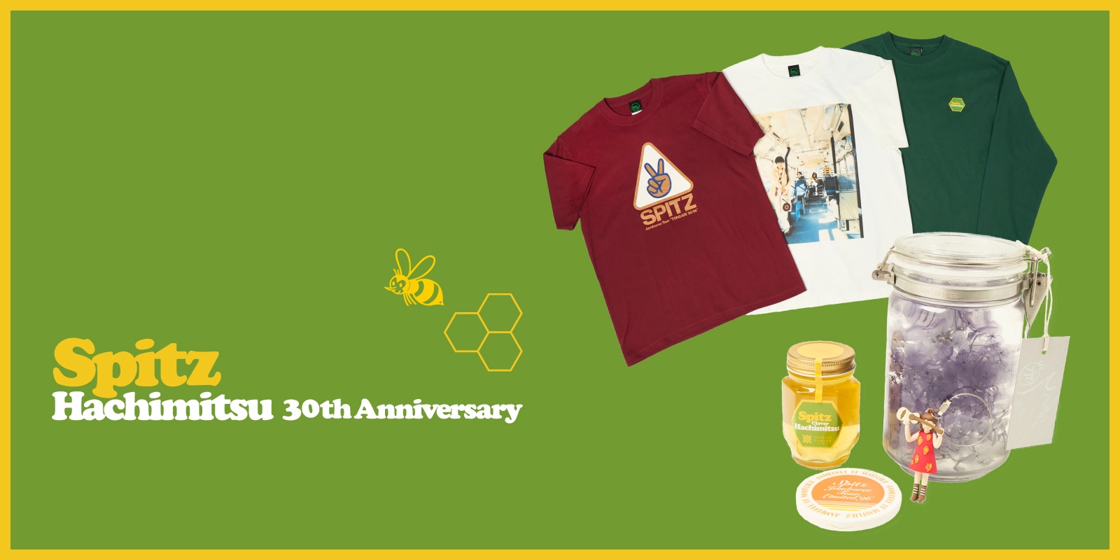 スピッツ ハチミツ30th アニーバーサリー ロビンソン フォトTシャツ ROBINSON フォトTシャツ | ハチミツ 30th Anniversary | Spitz
