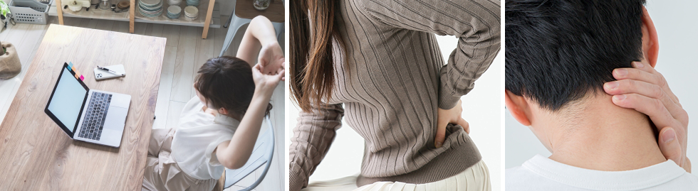 テレワーク不調イメージ