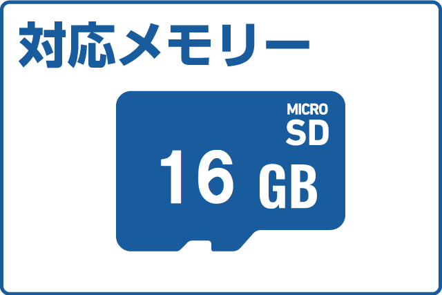 対応メモリー16GB