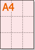 ߥꥫ顼ѻ A4 9ʬ [饤ȥԥ]