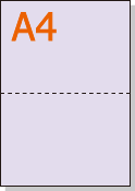 ߥꥫ顼ѻ A4 2ʬ [ѡץ]