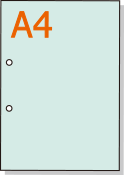 �ߥ��������ꥫ�顼�ѻ� A4 2ʬ�� [�饤�ȥ֥롼]
