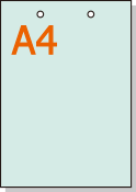 ���顼���ԡ��ѻ� A4 2�� [�饤�ȥ֥롼]