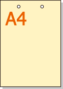 ���顼���ԡ��ѻ� A4 2�� [�����ܥ꡼]